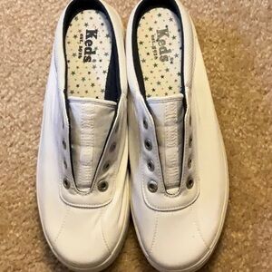 Keds White Slip-On Sneakers